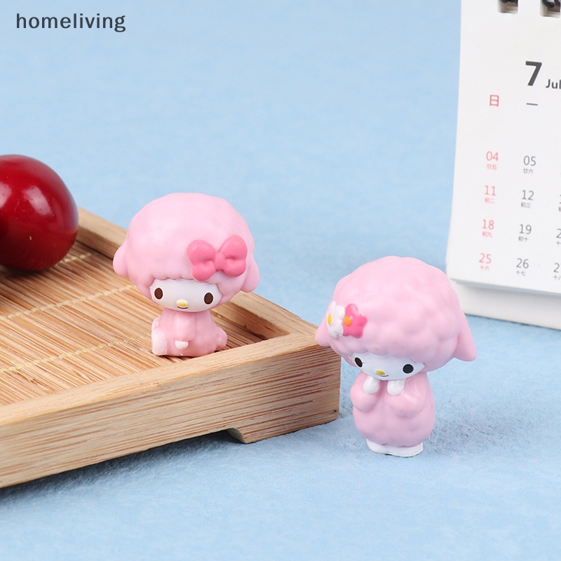Bộ 6 Mô Hình Nhân Vật Hoạt Hình Sanrio Melody Bằng Pvc