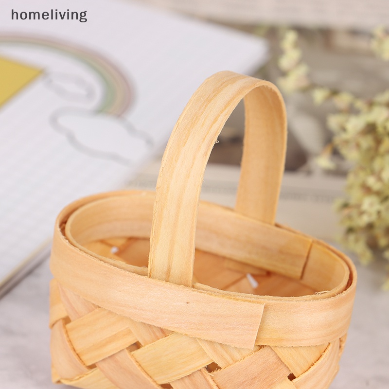 Giỏ Đan Đựng Rau Củ Quả Trang Trí Nhà Búp Bê Tỉ Lệ 1 / 12