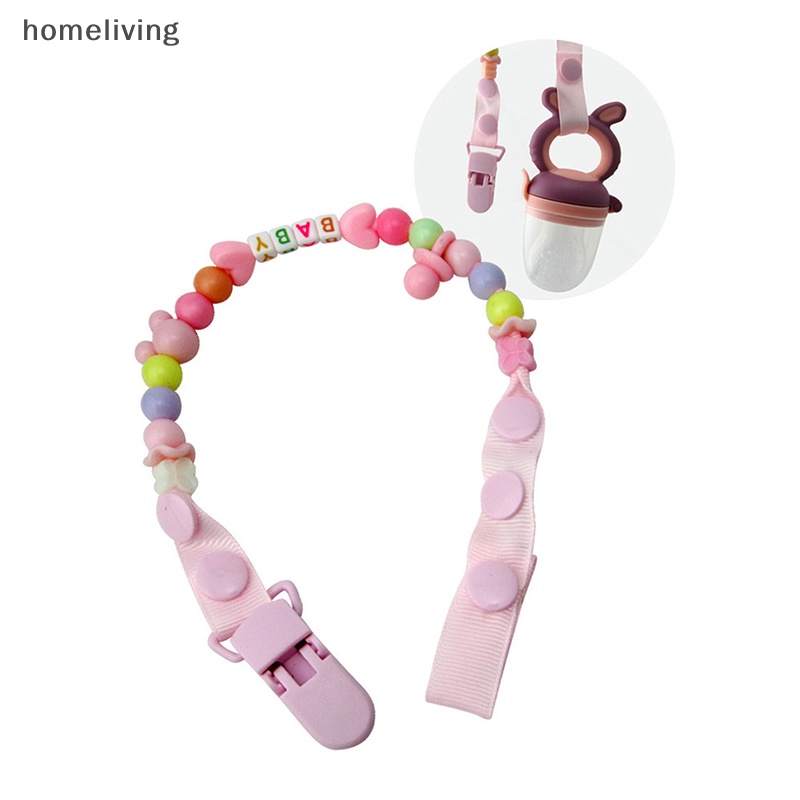 1 Dây Kẹp Núm Vú Giả Họa Tiết Hoạt Hình Có Thể Điều Chỉnh Cho Bé