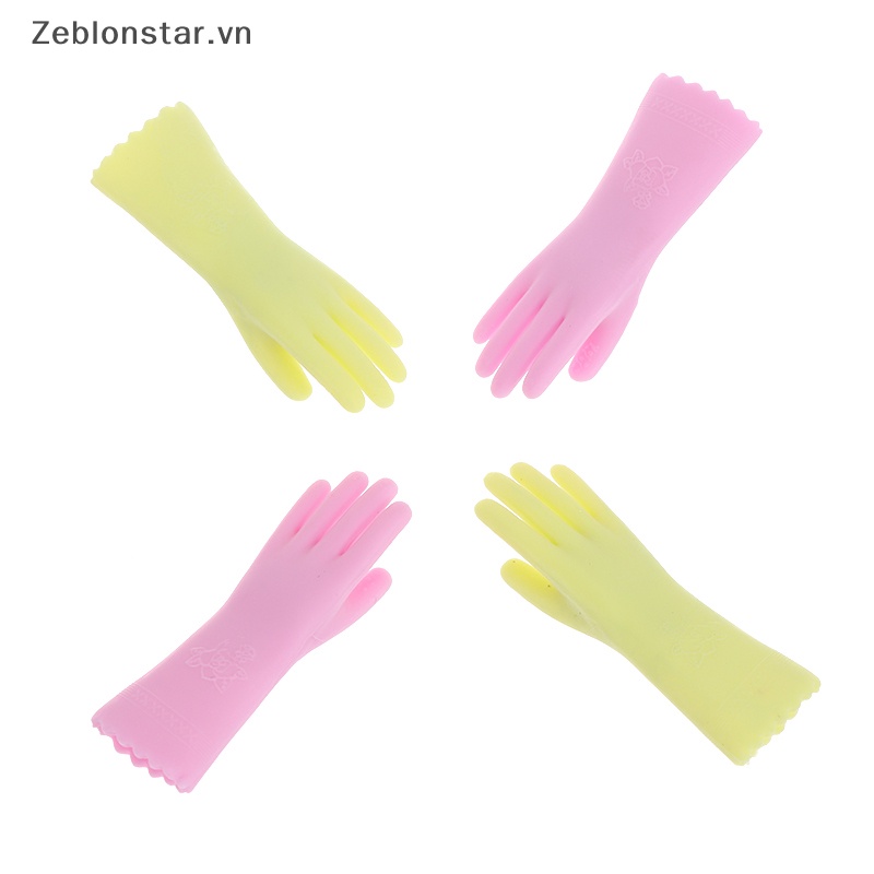 1 Cặp Găng Tay Làm Bánh Tỉ Lệ 1: 6 Dành Cho Nhà Búp Bê