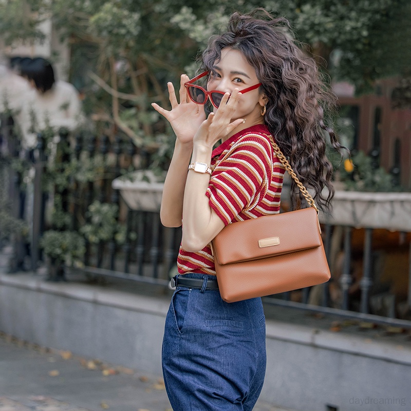 Áo Thun Dệt Kim Cổ Bẻ Họa Tiết Kẻ Sọc Thời Trang Mùa Hè Cho Nữ