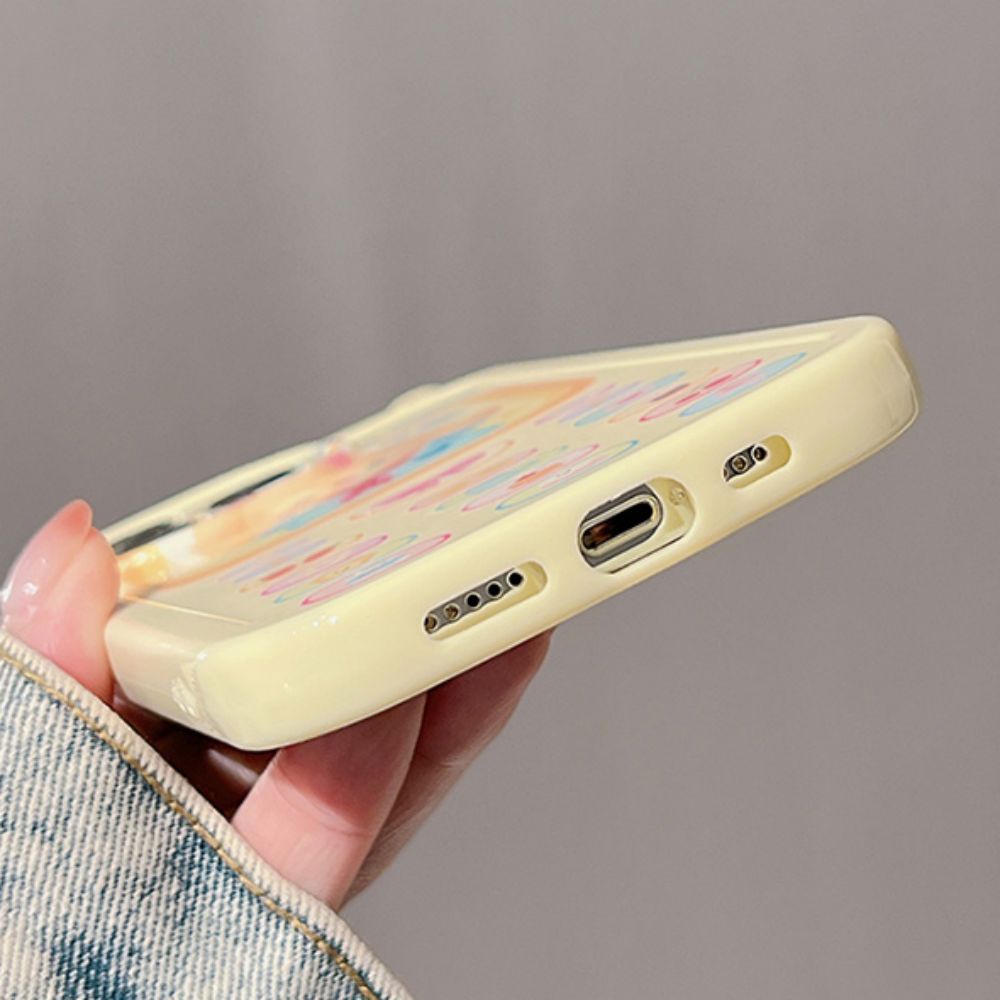 Ốp Điện Thoại TPU Mềm Hình Thỏ Hoạt Họa Chống Bụi Chống Rơi Cho IPhone 14 13 12 11 Pro Max X XR 8 7 Plus