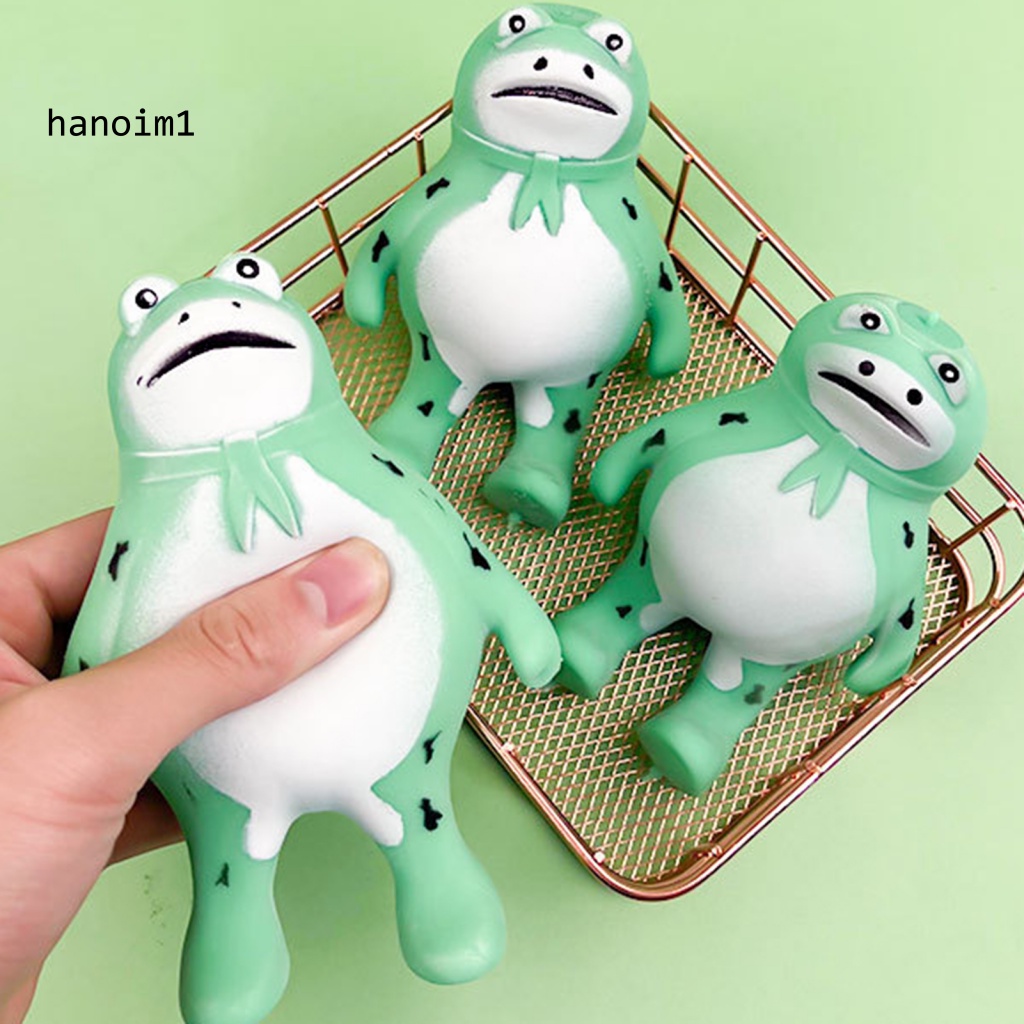 Đồ Chơi Squishy Hình Chú Ếch Dễ Thương Giúp Giải Trí Giảm Căng Thẳng