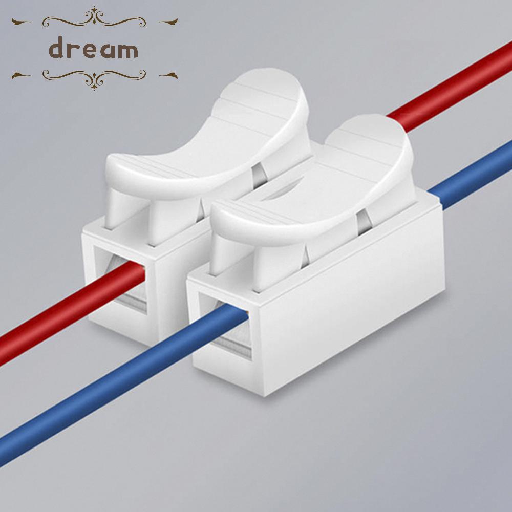 【DREAMLIFE】Reliable Wire Connector Terminal Block for Wire Cable Industry 10 Pieces
