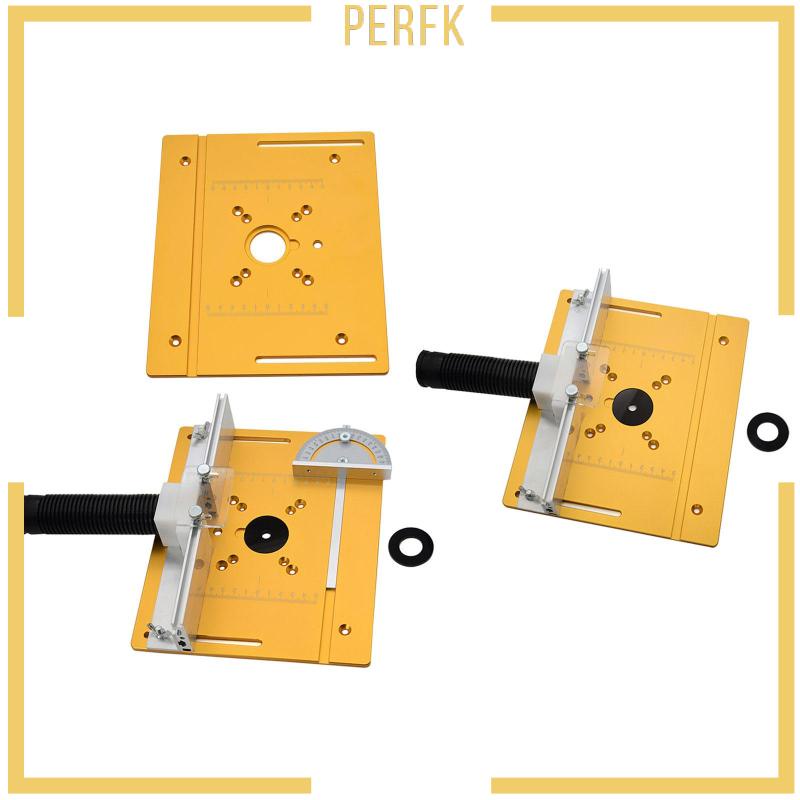 Tấm Định Tuyến Bằng Nhôm 20cmx24cm / 7.87inchx9.45inch Chuyên Dụng Cho Máy Cưa Bàn