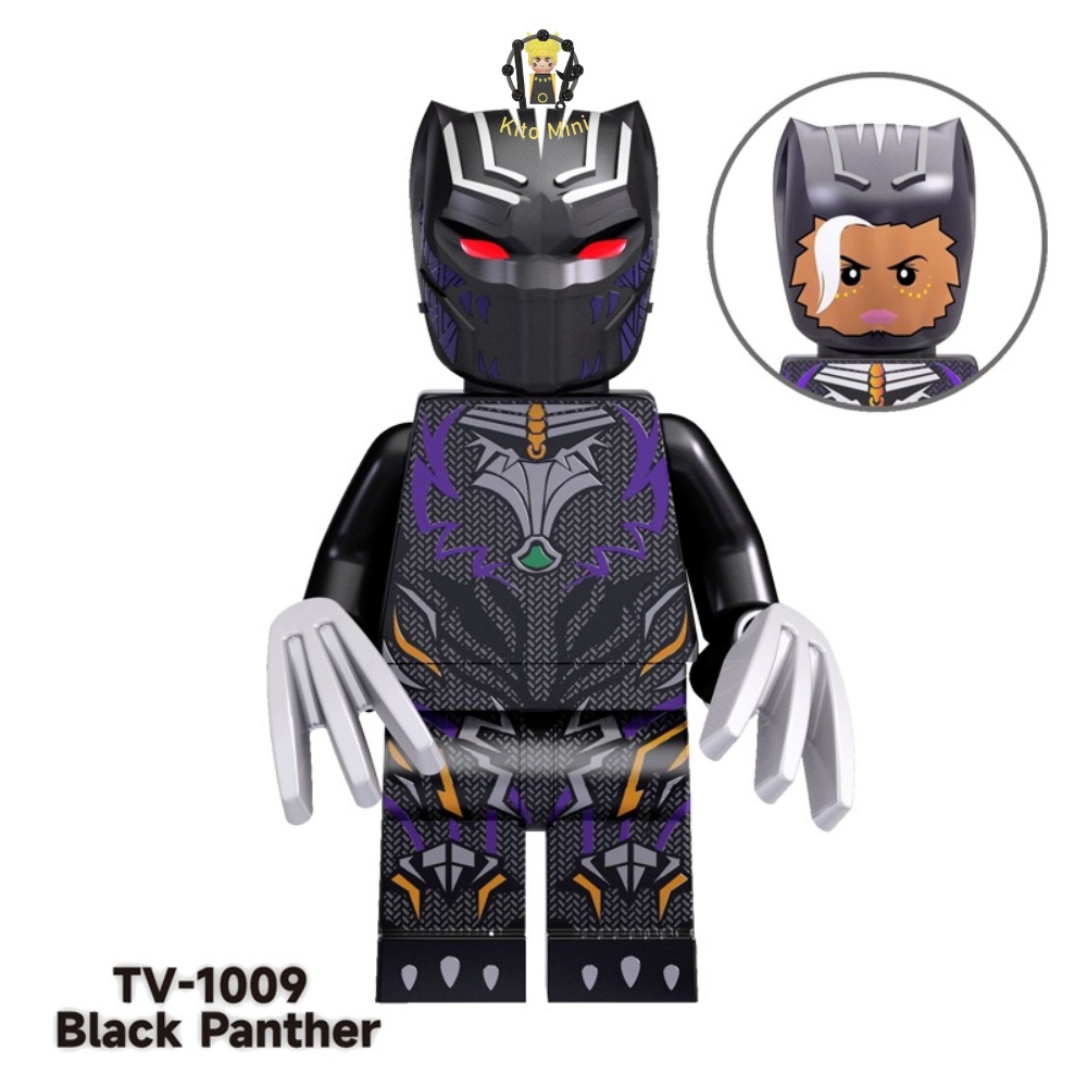 Minifigures Người Nhện Iron Man Spider Man Nhân vật Marvel Lắp Ráp TV6202