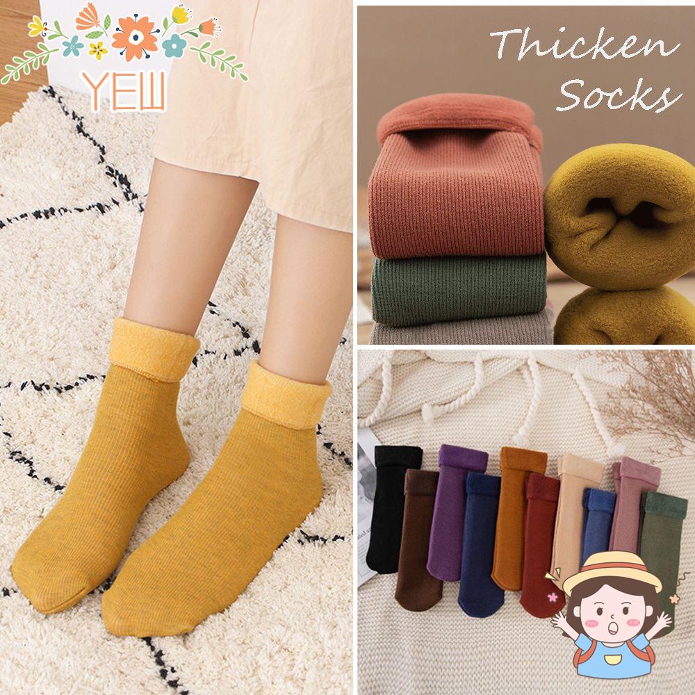 Vớ Len Cashmere Dày Dặn Giữ Ấm Chân Khi Đi Tuyết