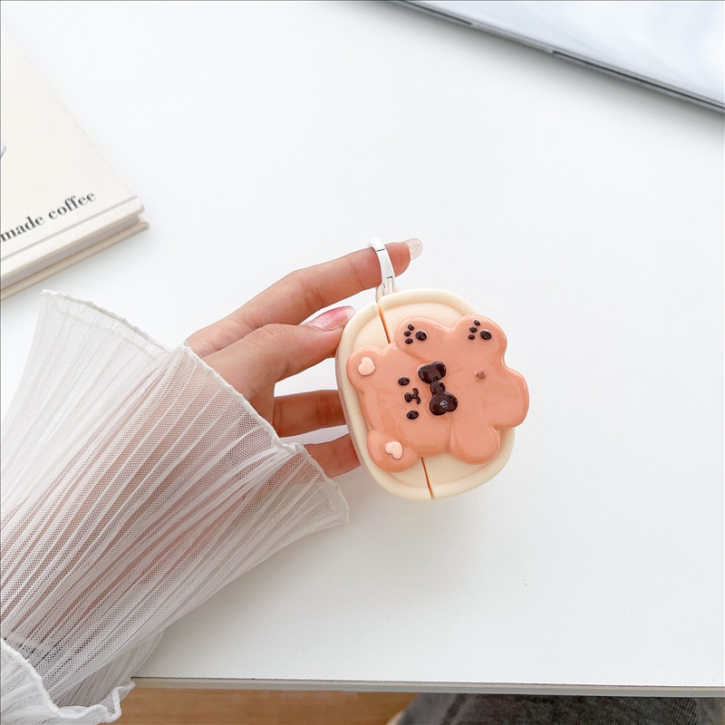 Vỏ Bảo Vệ Hộp Sạc Tai nghe không dây Airpods Pro 2 Airpods 3 1 / 2 Bằng Silicon Họa Tiết Trái Cây Dễ Thương