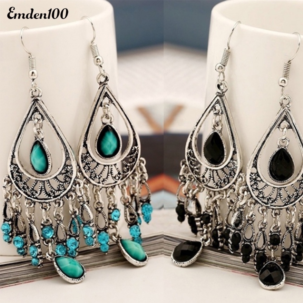 Đôi Bông Tai Dáng Dài Phong Cách Boho Thời Trang Cho Nữ