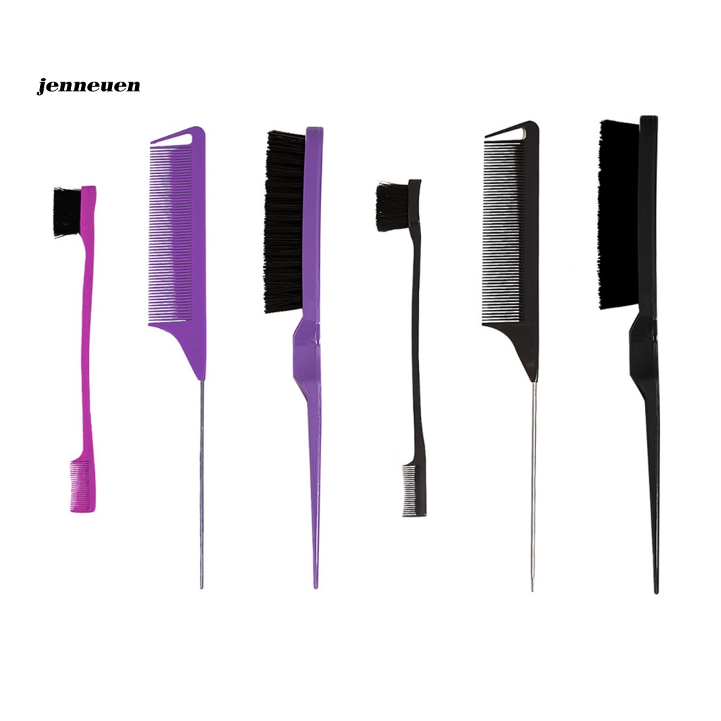 Bộ 3 Lược Nhuộm Tóc Bằng Kim Loại Thiết Kế Nhỏ Gọn Cho Nữ