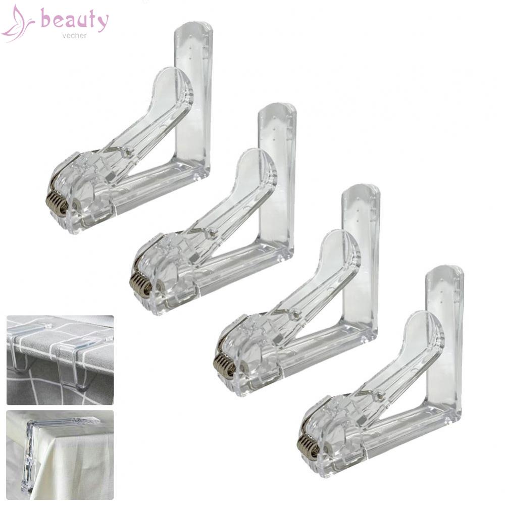 Set 4 / 4 / 4 Kẹp Trong Suốt Trọng Lượng Nhẹ Chất Lượng Cao Mới