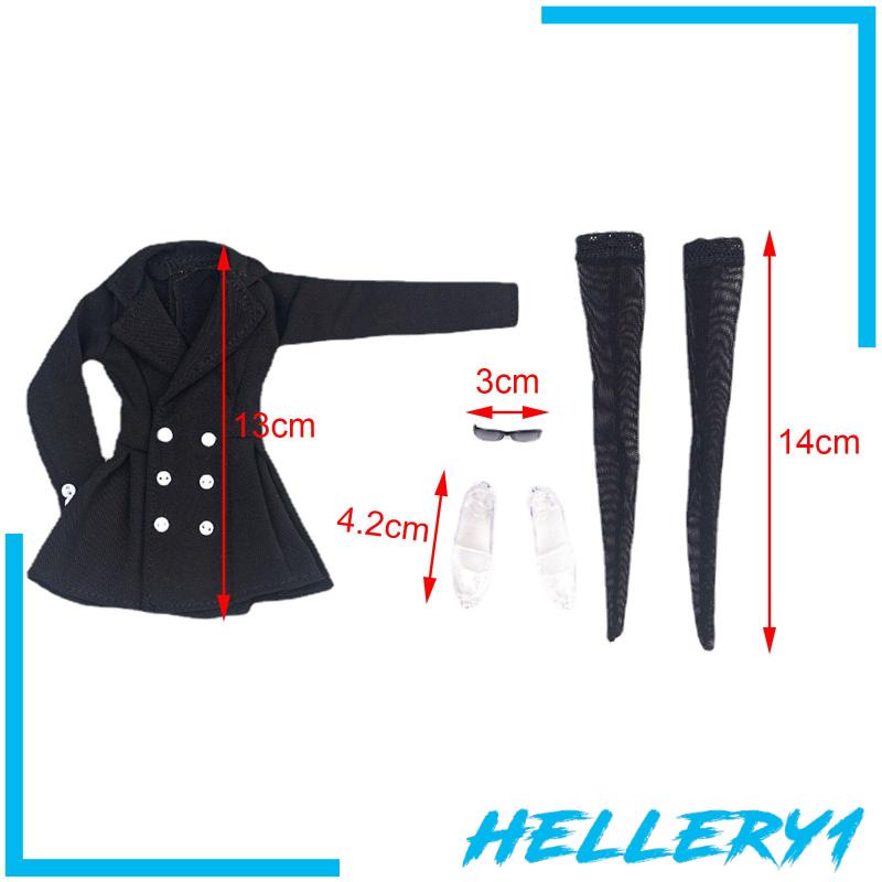 Bộ Trang Phục Thời Trang Cho Búp Bê Nữ 1 / 6 1 / 6