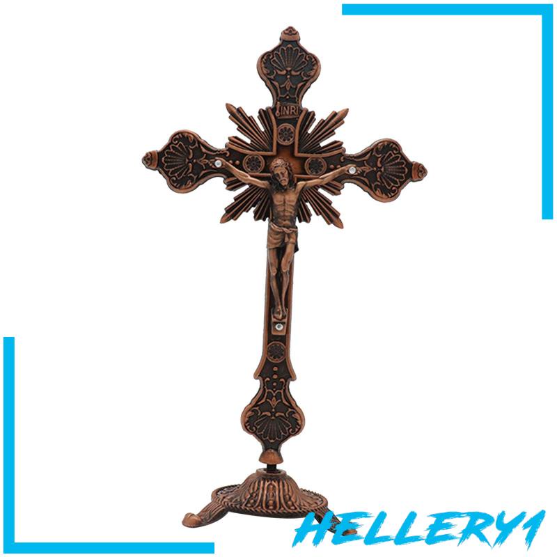 Giá Đỡ Crucifix Bằng Kim Loại Dùng Trang Trí Bàn