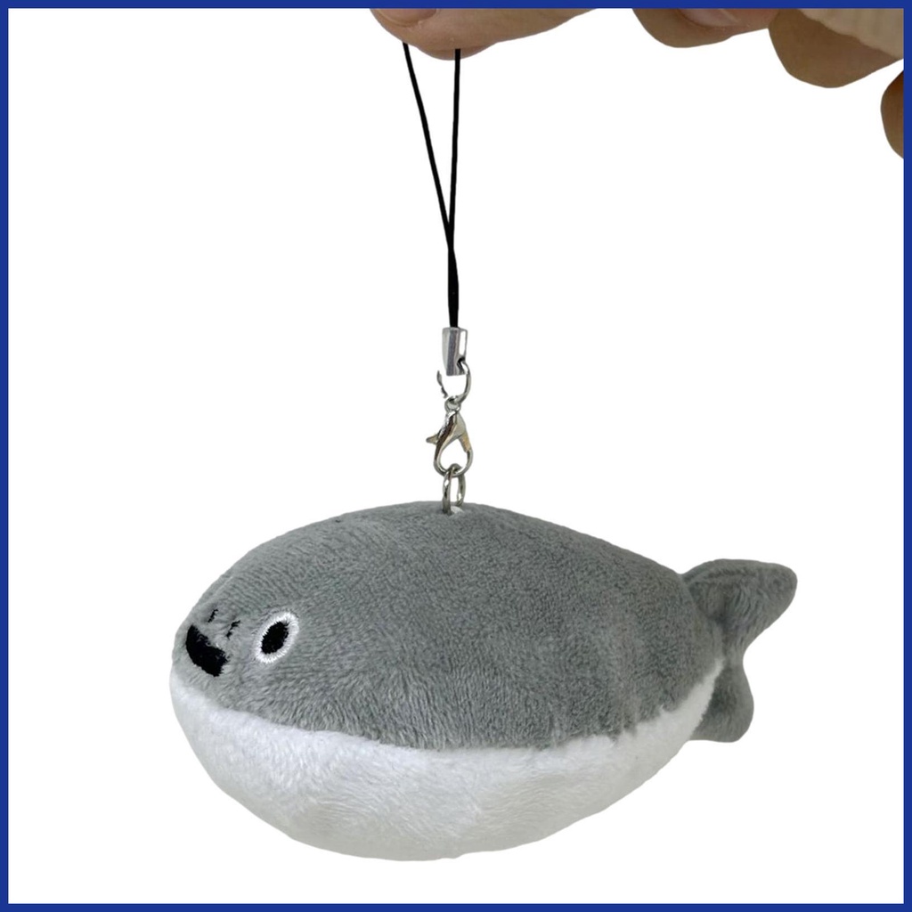 Cá Nhồi Bông Mềm Mại Có Âm Thanh Sacabambaspis Gắn Móc Khóa Giúp Thư Giãn Dễ Thương