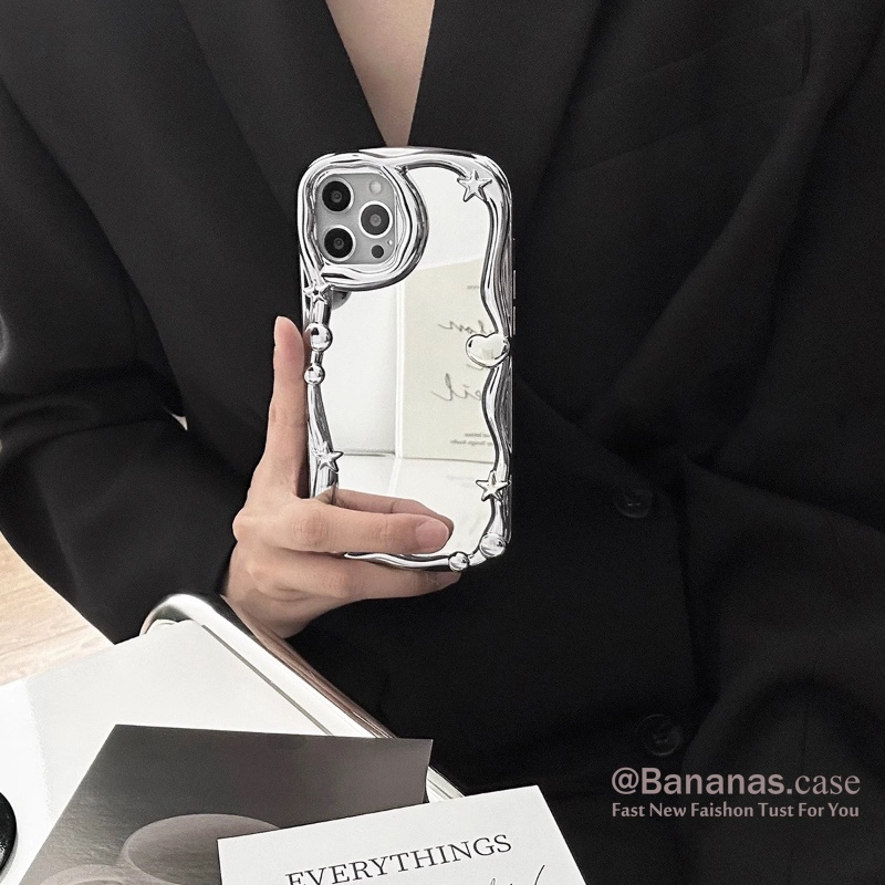 Ốp Điện Thoại Mềm Mạ Điện Hình Ngôi Sao Cho iPhone 14 Plus 14 13 12 11 Pro Max X Xr Xs Max 7 8 Plus