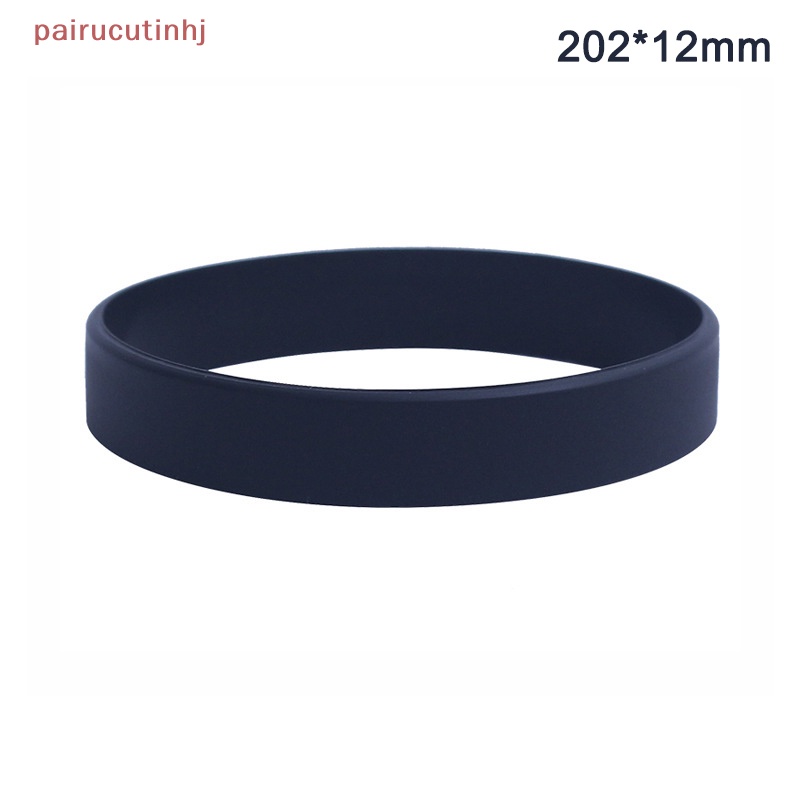 Cặp Vòng Tay Cao Su Silicone Dẻo Thời Trang Unisex
