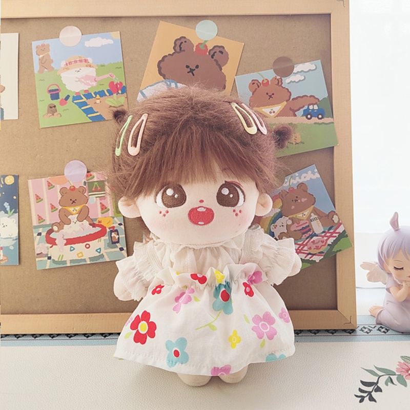 1 Bộ 10 Kẹp Tóc Mini 3cm Dễ Thương Cho Búp Bê