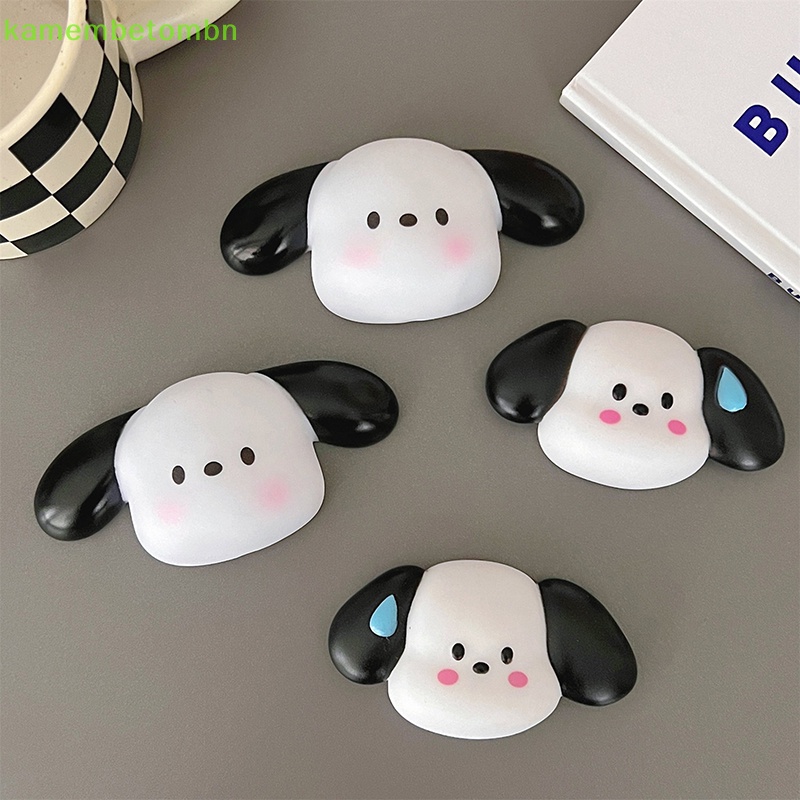 Miếng Dán Silicon Hình Chú Chó Hoạt Họa 3D Dễ Thương Trang Trí Điện Thoại / Máy Tính / Cốc Nước / Dép / Đồ Chơi Trẻ Em DIY