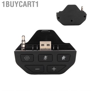 1buycart1 Game Controller Headset Adapter Stereo Lossless 4 EQ  Modes Gamepad Headphone Converter for Xbox One