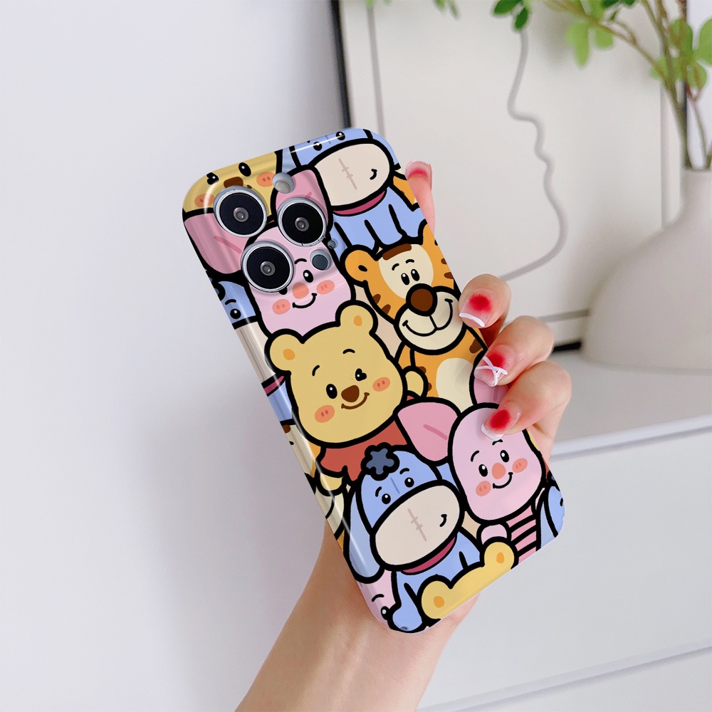 Compatible With Samsung Galaxy Note 10 9 Plus 5G Cho Ốp lưng điện thoại In Hình Pooh Bear