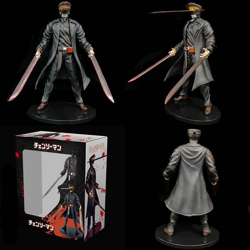 Mô Hình Nhân Vật Chainsaw Man Samurai Chainsaw Denji Trang Trí Nhà Cửa
