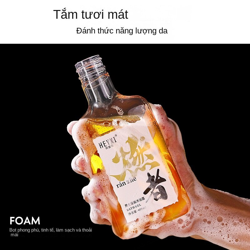 Gel Tắm Cologne Hương Thơm Tươi Mát Kiềm Dầu Dưỡng Ẩm Da 400ml