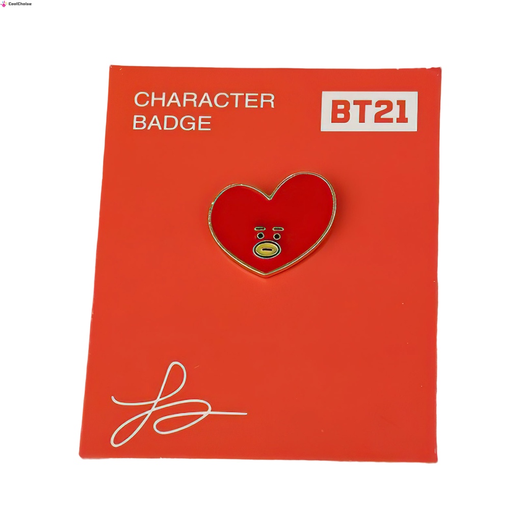 Trâm Cài Áo Màu Sắc Tươi Sáng Phong Cách Nhóm Nhạc BTS BT21