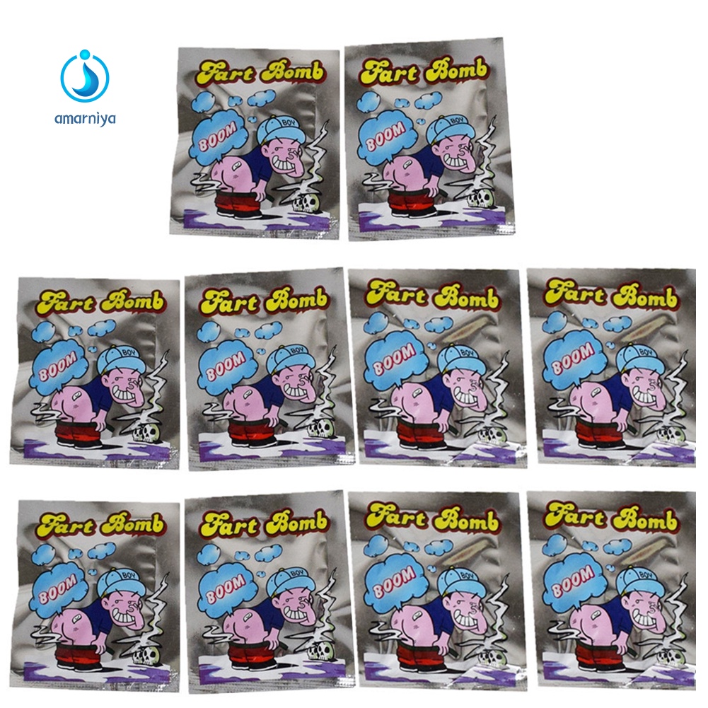 Set 10 Bịch Bom Thối Dùng Làm Trò Đùa Khăm