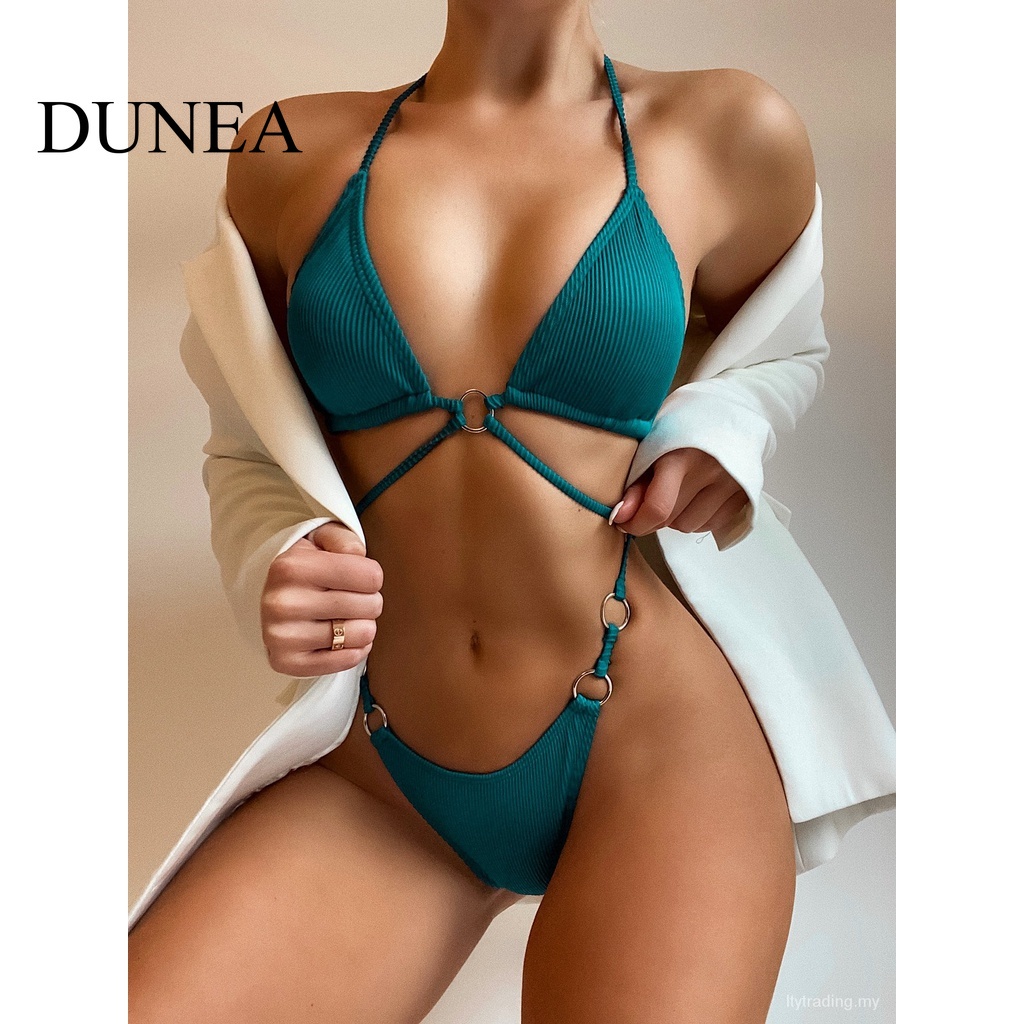 DUNEA Bikini 2 Mảnh Buộc Dây Gợi Cảm nK0W