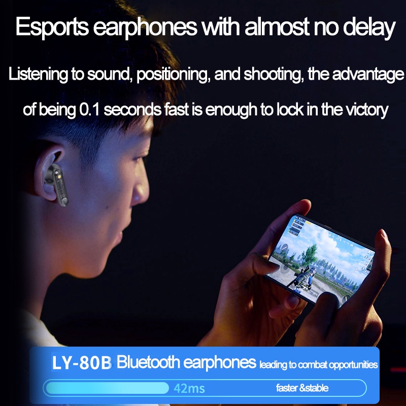 Tai Nghe Bluetooth 5.3 Thời Trang TZUZL LY80