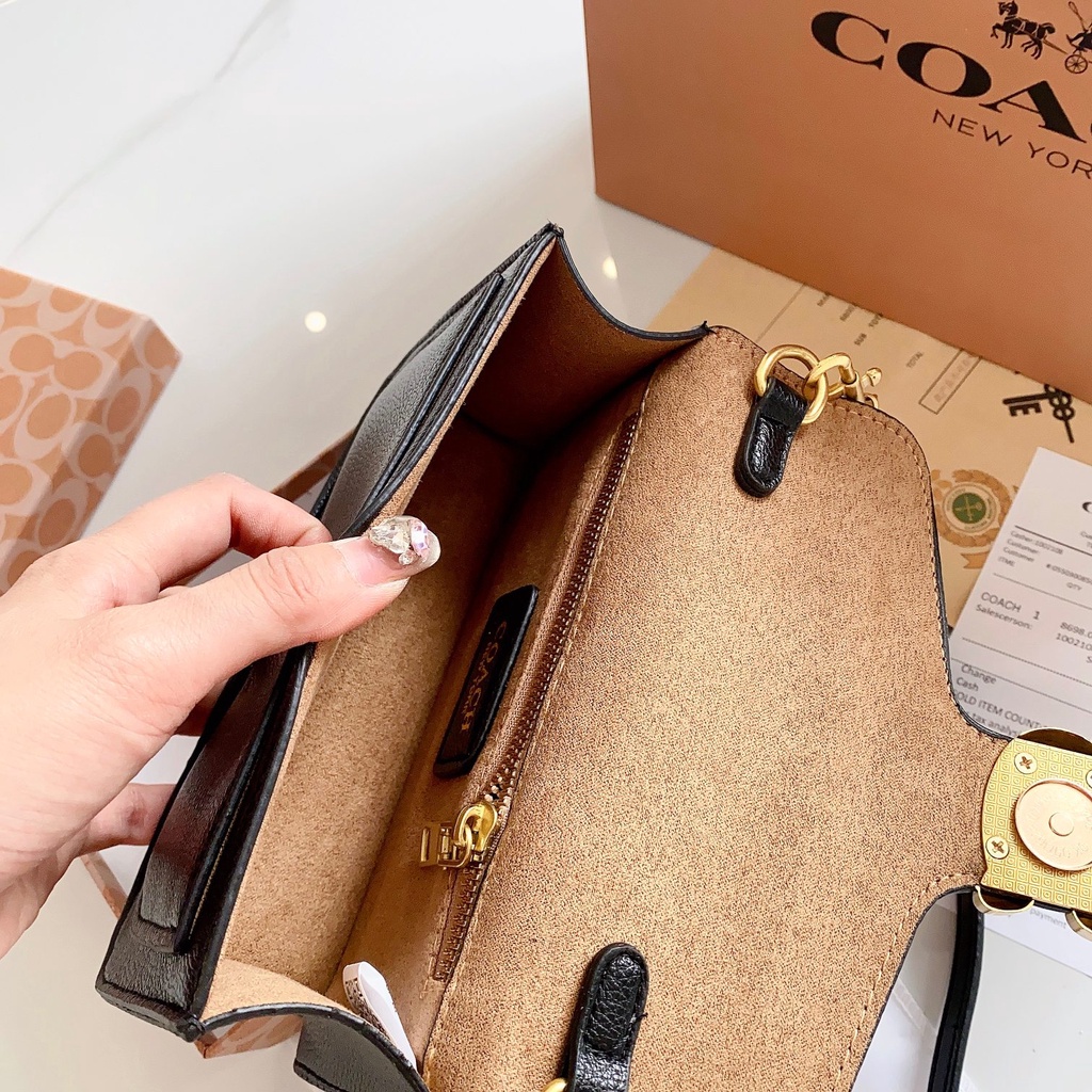 Túi Đeo Chéo Phong Cách Retro Thanh Lịch Hàng Mới 1357COACH Dành Cho Bạn Nữ