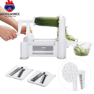 5-Blade Slicer Vegetable Spiral Cutter Fruit Chopper Spiralizer Kitchen Tools  lucki