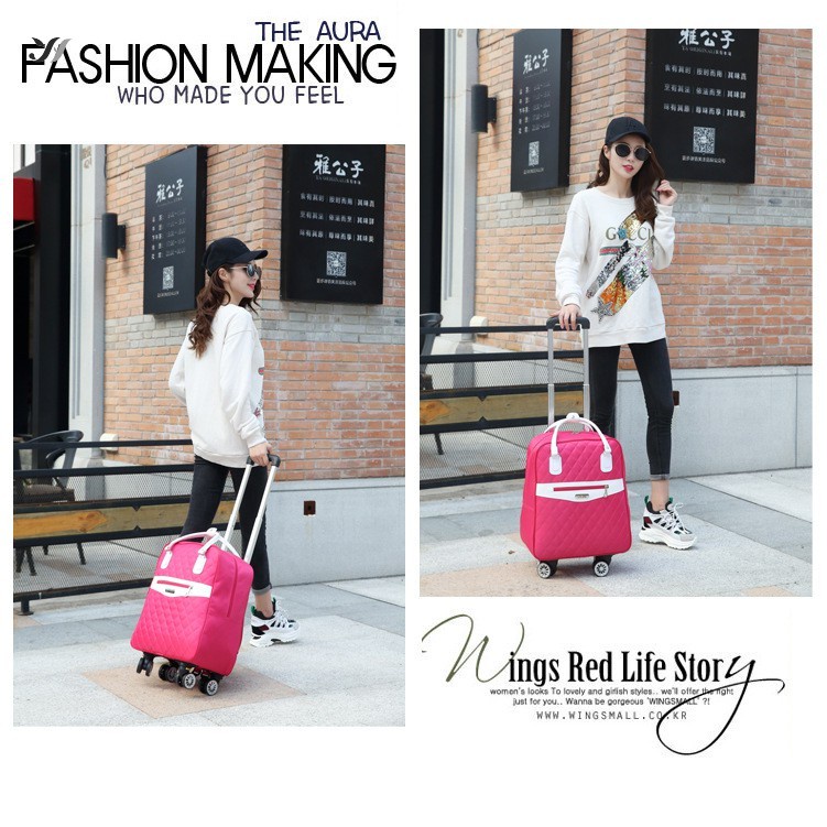 Youyao Ba Lô Du Lịch Có Bánh Xe Kéo Thời Trang Cho Nam Và Nữ