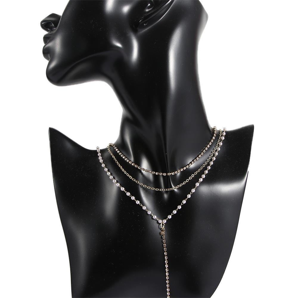 Hejiu Vòng cổ Hợp Kim Phong Cách retro Sang Trọng Cho Nữ