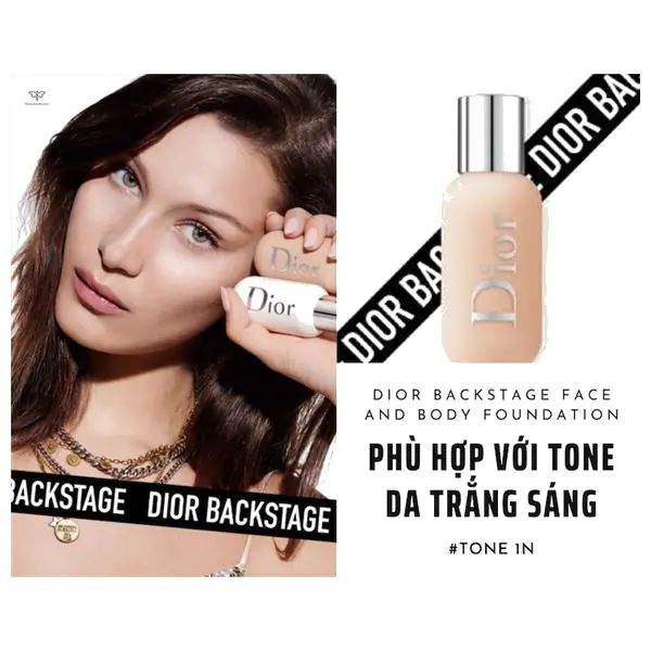 Kem nền D!or Backstage Face and Body Foundation
