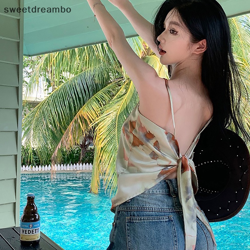 Áo hai dây thời trang mùa hè cho nữ, áo ba lỗ không chính quy không tay sành điệu