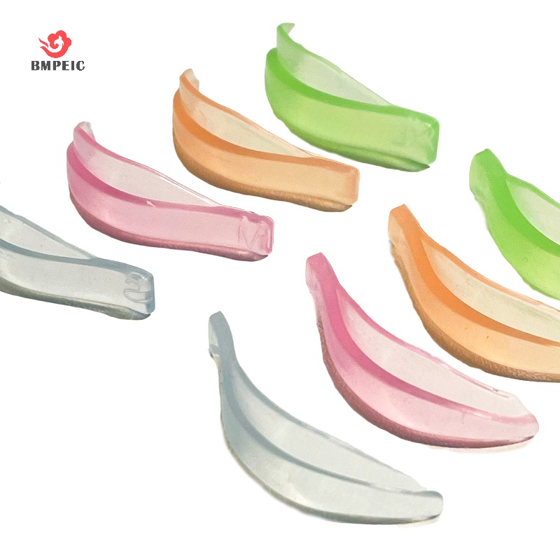 Set 4 Cặp Miếng Dán Hỗ Trợ Uốn Mi Giả Có Thể Tái Sử Dụng Nhiều Màu Sắc