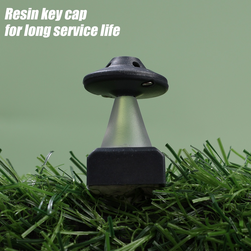 Nắp Công Tắc Thay Thế Cho Bàn Phím Cơ UFO Bằng Nhôm Trong Mờ Hình Người Ngoài Hành Tinh Vui Nhộn