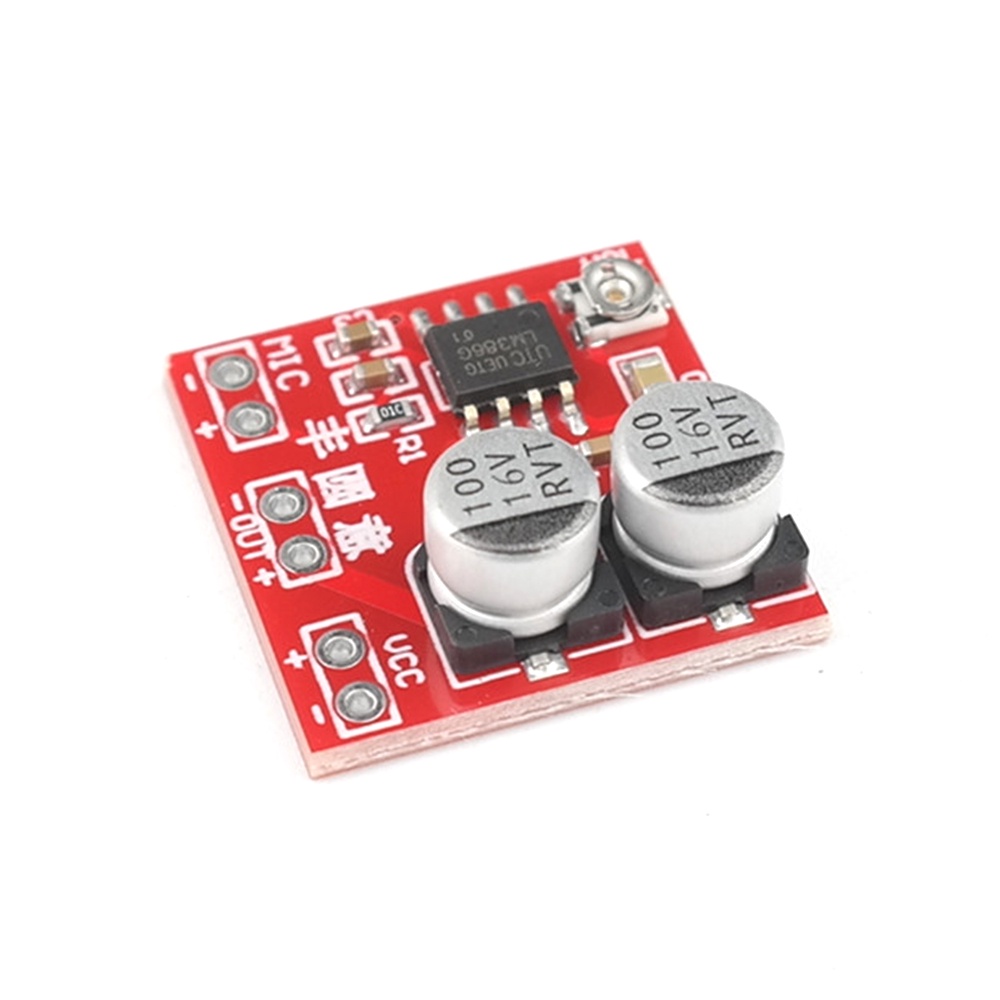 RIRIHI Bảng Mạch Khuếch Đại Âm Thanh Micro DC4-12V LM386 Chuyên Dụng