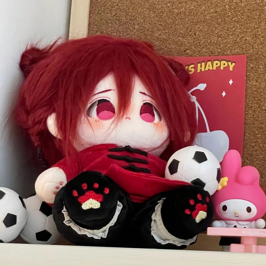 20 cm búp bê màu xanh khóa hyoma chigiri plushie búp bê sang trọng quần áo bông thay đổi quần áo trang phục trang phục cosplay anime one-piece cotton cross-dressing