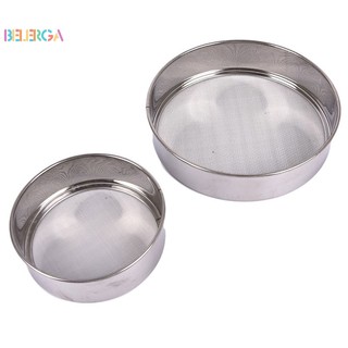 {Belerga} rây bột lưới nhà bếp rây rây bột inox tròn rây lọc mới