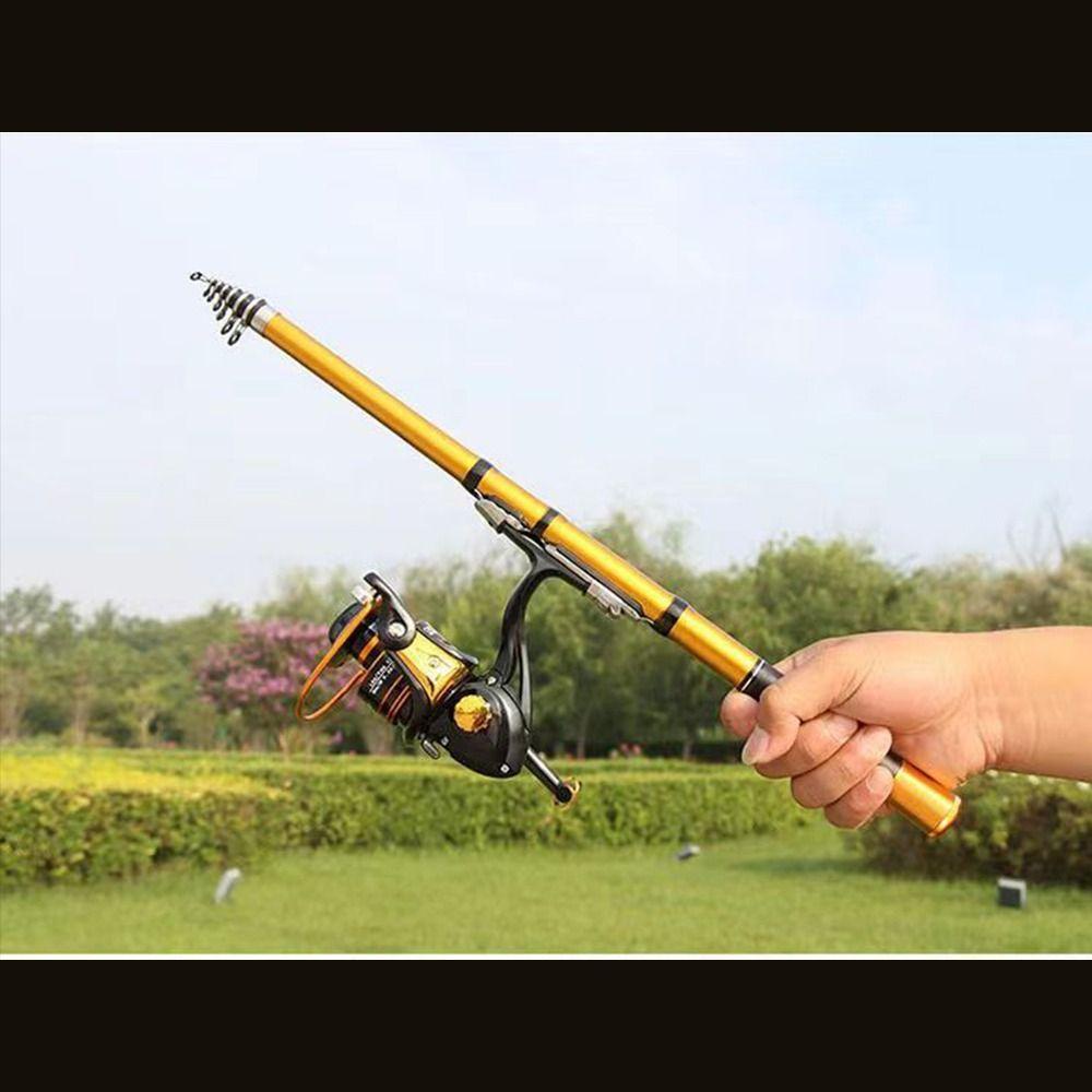 Muvako Cần Câu Cá Mini Bằng Sợi Carbon 1.5M-3.0M
