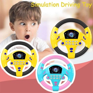 Steering Wheel Toy Simulated Driving Steering Wheel with Suction Children's Toy