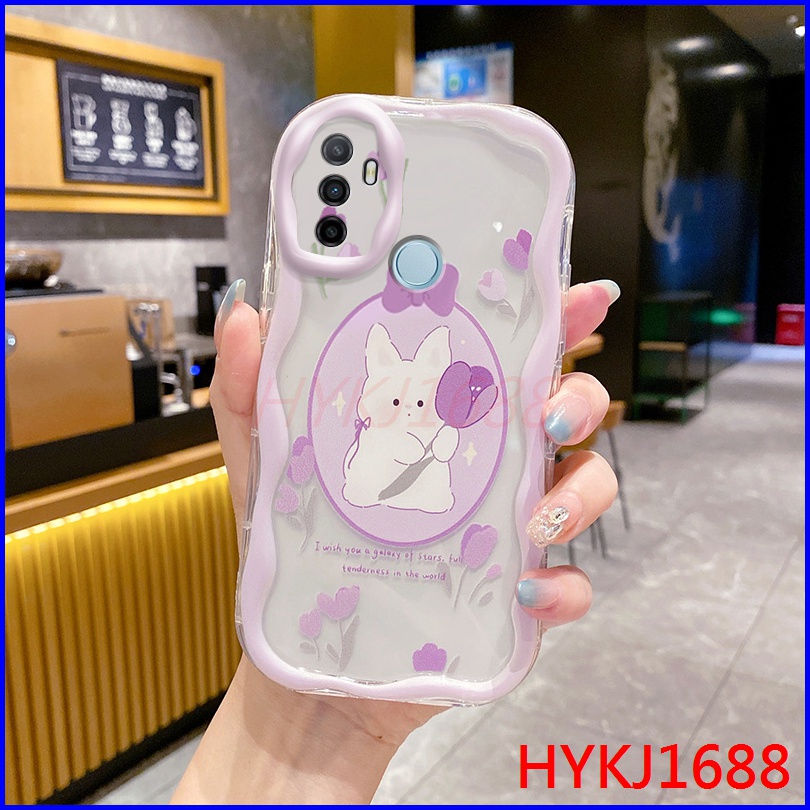Ốp lưng Oppo A53 2020 Ốp Điện Thoại Silicon tpu Cream print dễ thương Oppo A53 2020 NYW