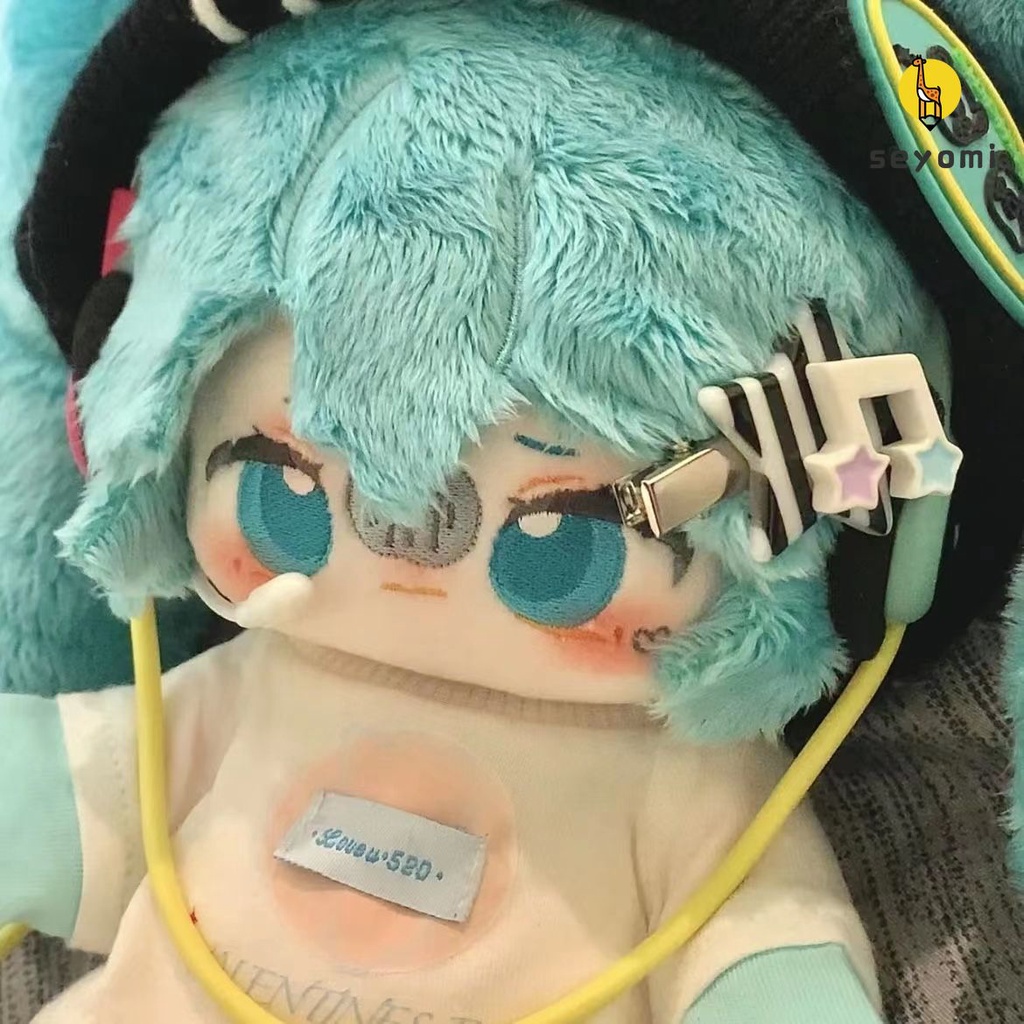 Búp Bê Nhồi Bông Hình Hatsune Miku 20cm Dễ Thương