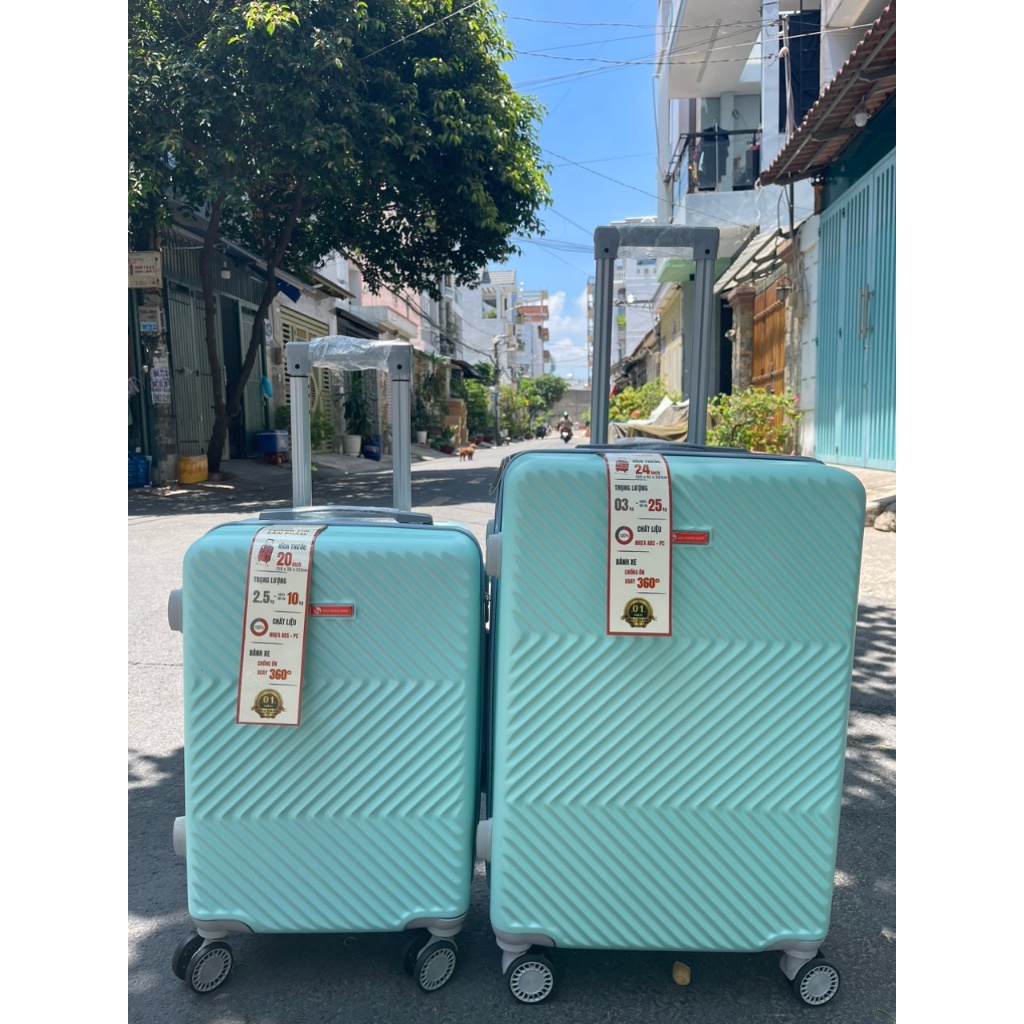 Vali du lịch  nhựa dẻo 833r bảo hành 5 năm