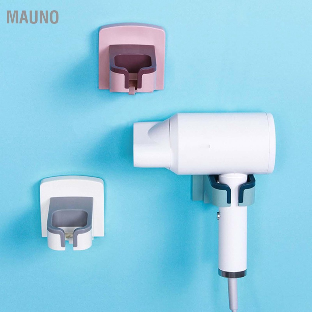 Mauno Giá đỡ máy sấy tóc treo tường thổi tự dính không đục lỗ cho phòng tắm nhà vệ sinh
