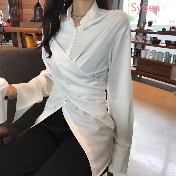 Áo Sơ Mi Tay Dài Dáng Rộng Phong Cách Thời Trang Hàn Quốc