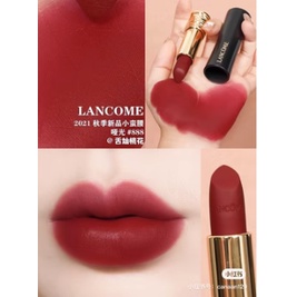 LANCOME Son Môi Màu Lì 196 / 295 / 8883.4G Vỏ Màu Đen Mới 2023