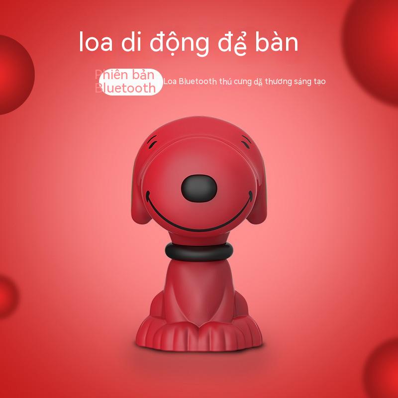 Phim Hoạt Hình Chú Chó Loa Bluetooth Không Dây Mini Thú Cưng Dễ Thương Wangchai Món Quà Mới Sáng Tạo Dễ Thương